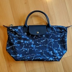Longchamp Le Pliage Neo Fantasie Sakura Tote